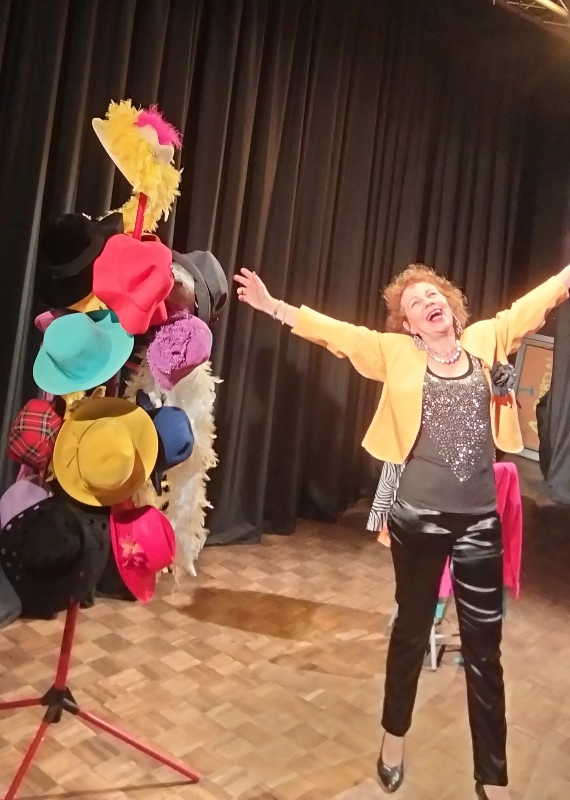 Association 3ème Age Braine (02) Cathy fait son show, mars 2024