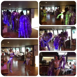 Lolipop danseuses professionnelles spectacle bateau navire peniche restaurant petite formule anniversaire soirée événementielle