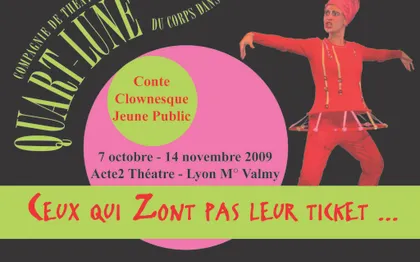 Photo de Quart-Lune - Spectacle Jeune Public - Clown - Conteur - Théâtre Musical - Lyon - Rhône