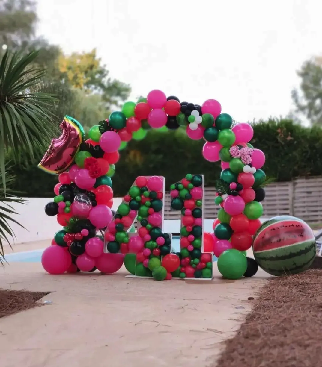 Décor arche de ballon