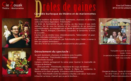 Photo de Cie ZOUAK - SPECTACLE JEUNE PUBLIC - NIMES - MONTPELLIER - ARLES 