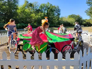 Nouveau manège écologique pour les ados & adultes: l'écochenille !