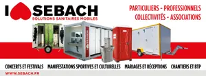 Solutions sanitaires mobiles pour l'évènementiel, à grande ou petite échelle, les Collectivités et le BTP