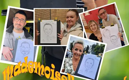 Photo de Mademoiselle ZouZou Caricaturiste, Portraitiste / NORD PAS-DE-CALAIS