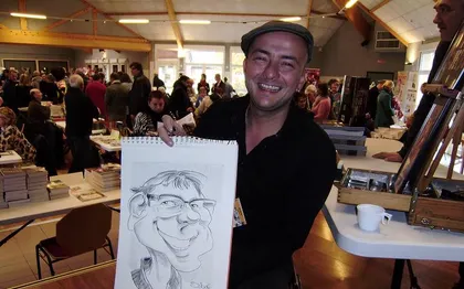 Photo de Djony Caricaturiste Portraitiste - Rouen Evreux Le Havre Paris