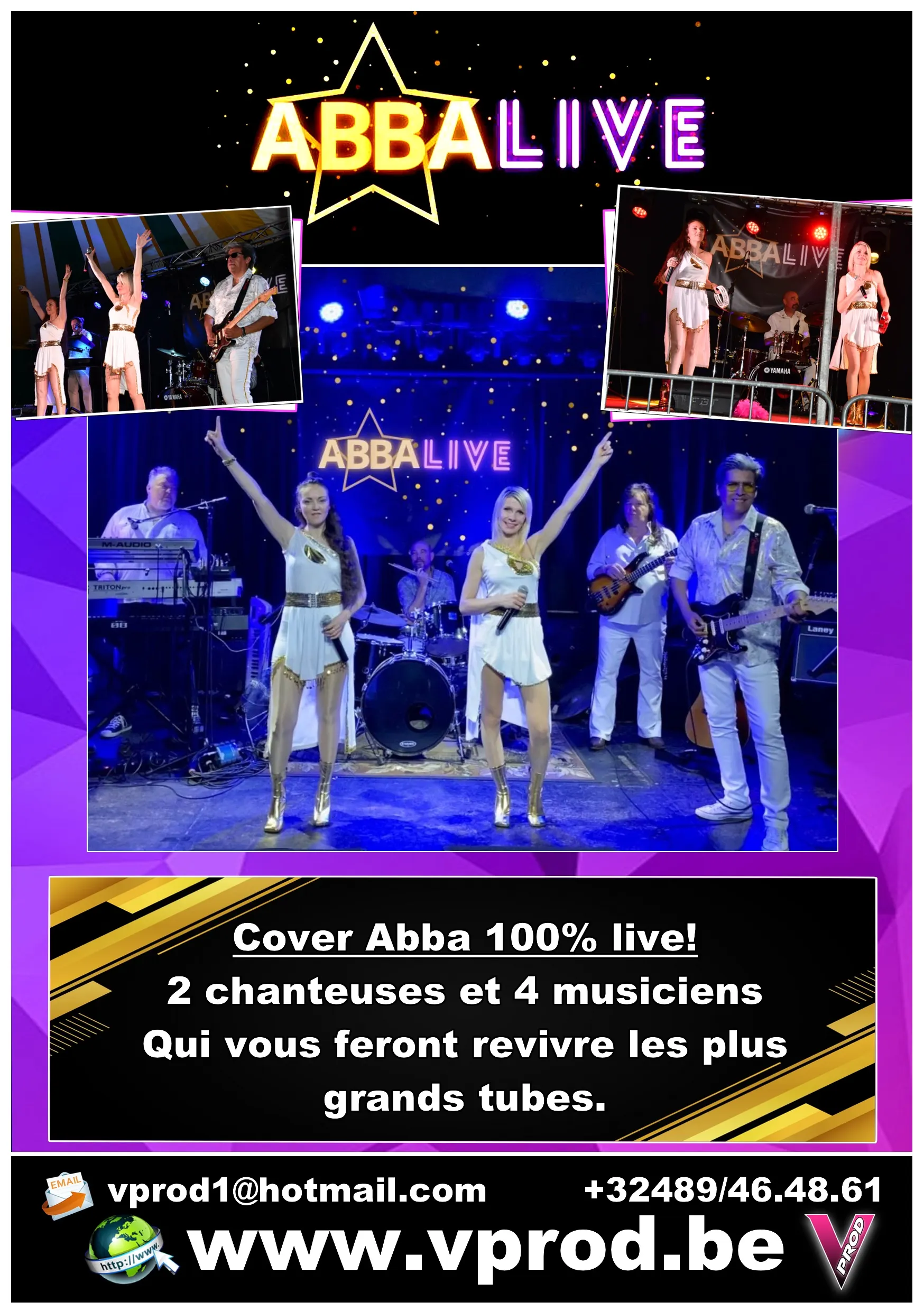 Cover Abba Live