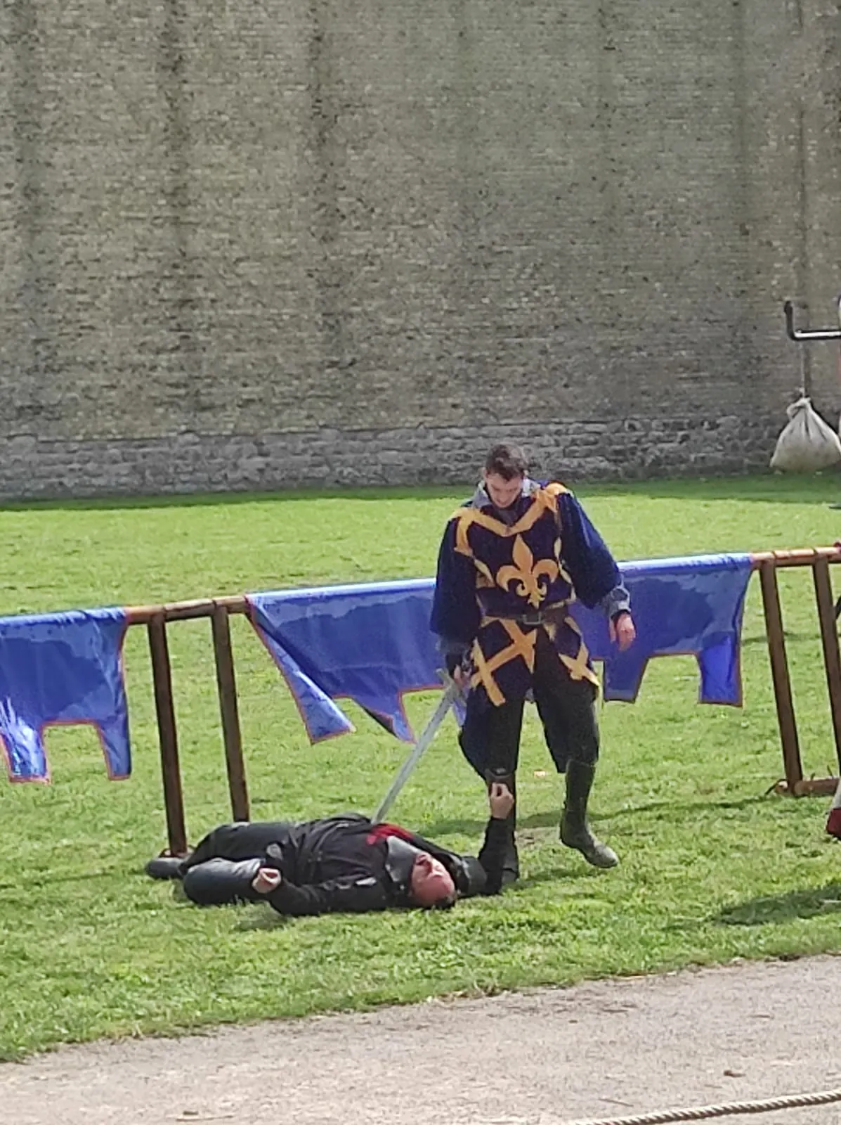 Chevalerie / Combat au sol / Cascadeur / Epée // Fort Risban // Calais (Pas-de-Calais, 62)